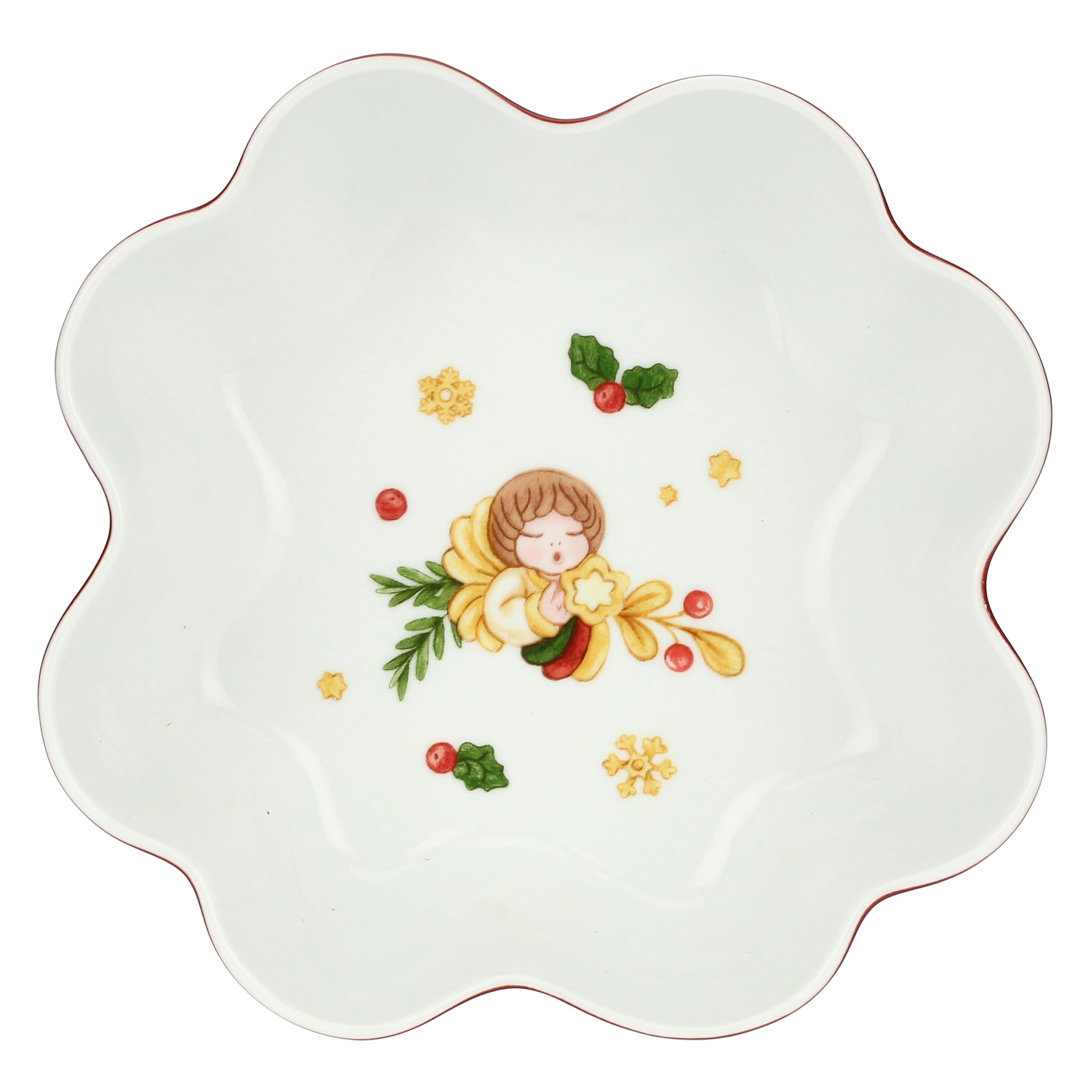 Mini Ciotola In Porcellana Thun Con Quadrifoglio - Bomboniera Per Battesimi, Comunioni, Regalo Casa - Foto 7