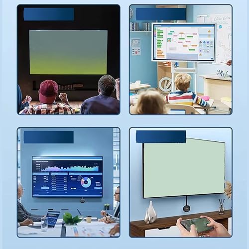 Miniatura 3 de Septpenta Adaptador de pantalla HDMI inalámbrico Adaptador de TV 4K, adaptador de duplicación de pantalla, alternativo, extensor inalámbrico,