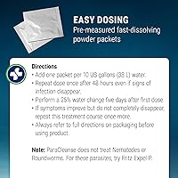 Vista 6 de Fritz Aquatics ParaCleanse proporciona un alivio rápido de enfermedades parasitarias (20 unidades)