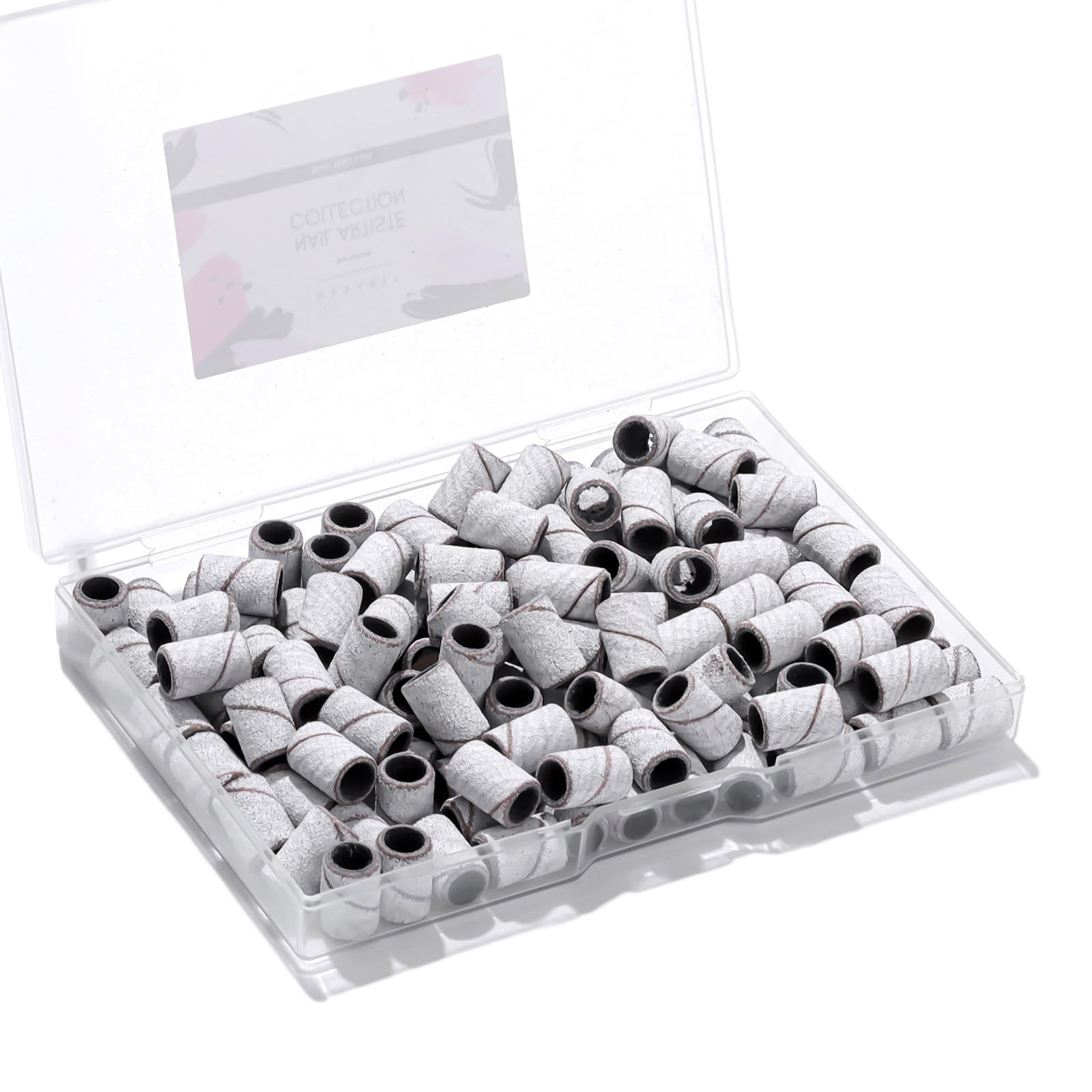 Makartt Nagelfräser Aufsätze Bits - Safety Tungsten Carbide Cuticle Nail Drill Nagelfräser Bits Under Nail Cleaner Dead Skin Nail Prepare 3/32'' Electric Nail File fräser Bits für Gelnägel, 3XF