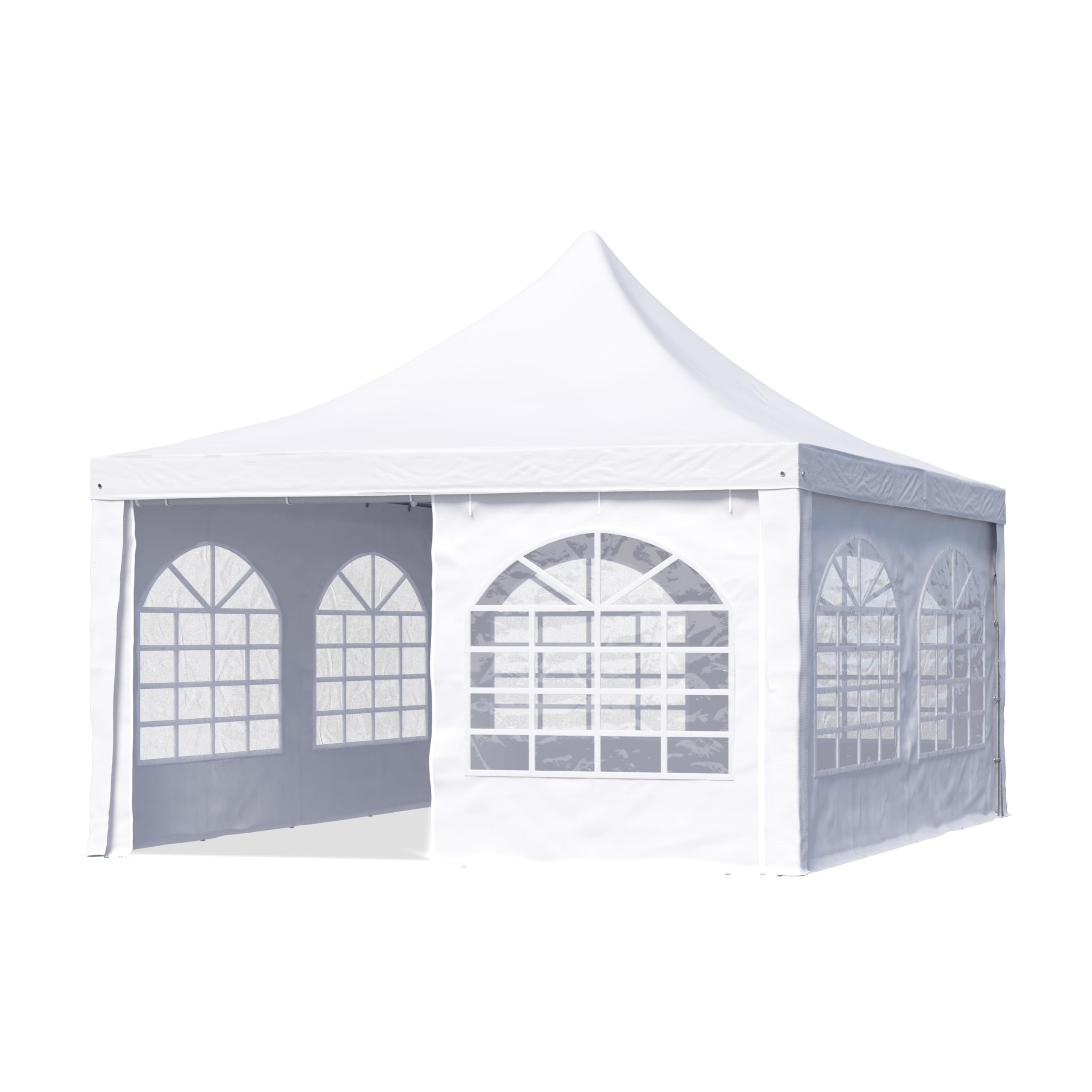 TOOLPORT Pagoda Tent Pavilion 4x4 m – Quick & Easy to Set Up with