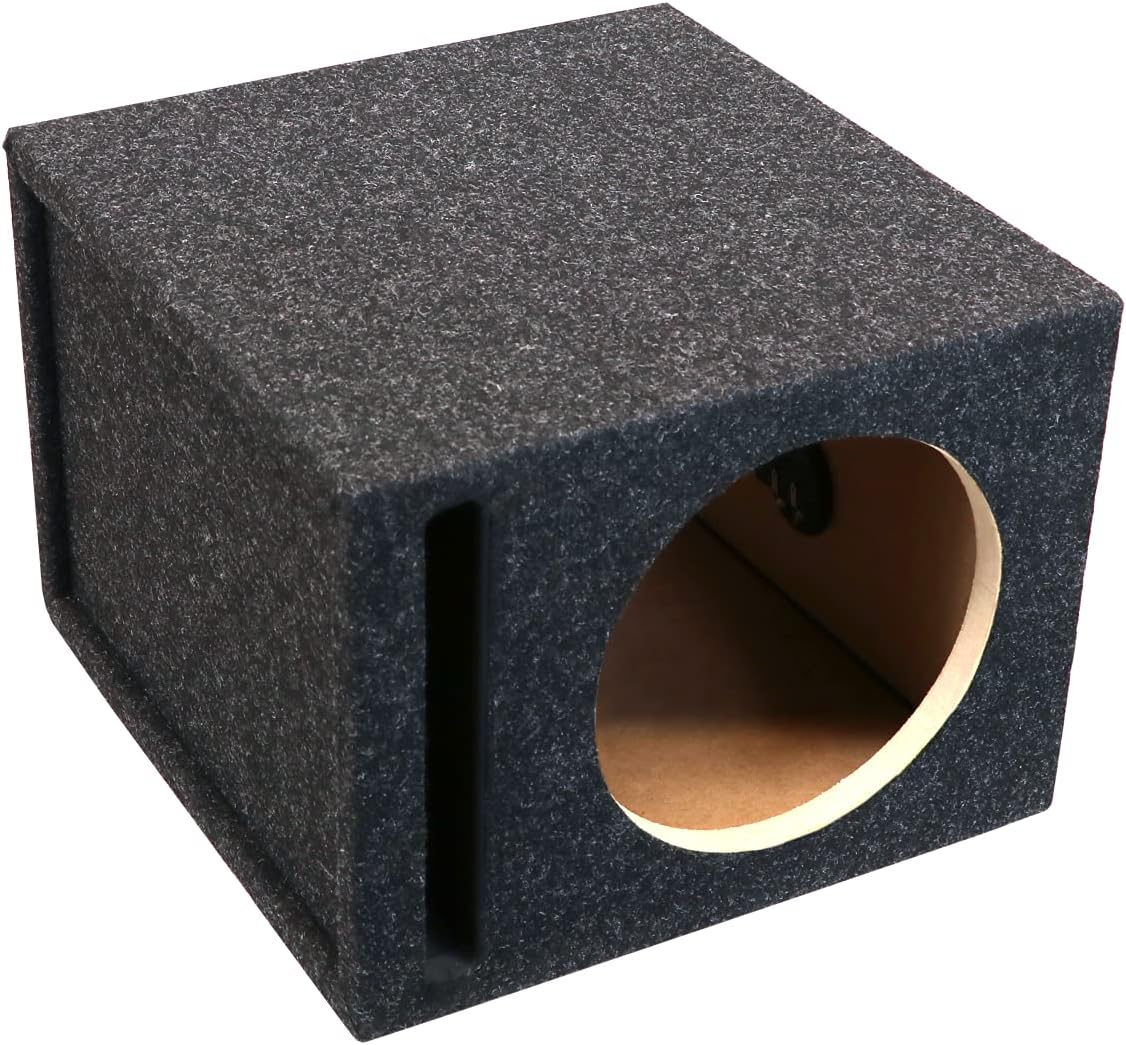 Atrend 10SQV 10” Single Vented Subwoofer/Speaker Enclosure Made in USA
