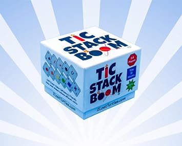 Like Tic-Tac-Toe, but BOOMIER! Easy, Fun Game for Family and Friends.
