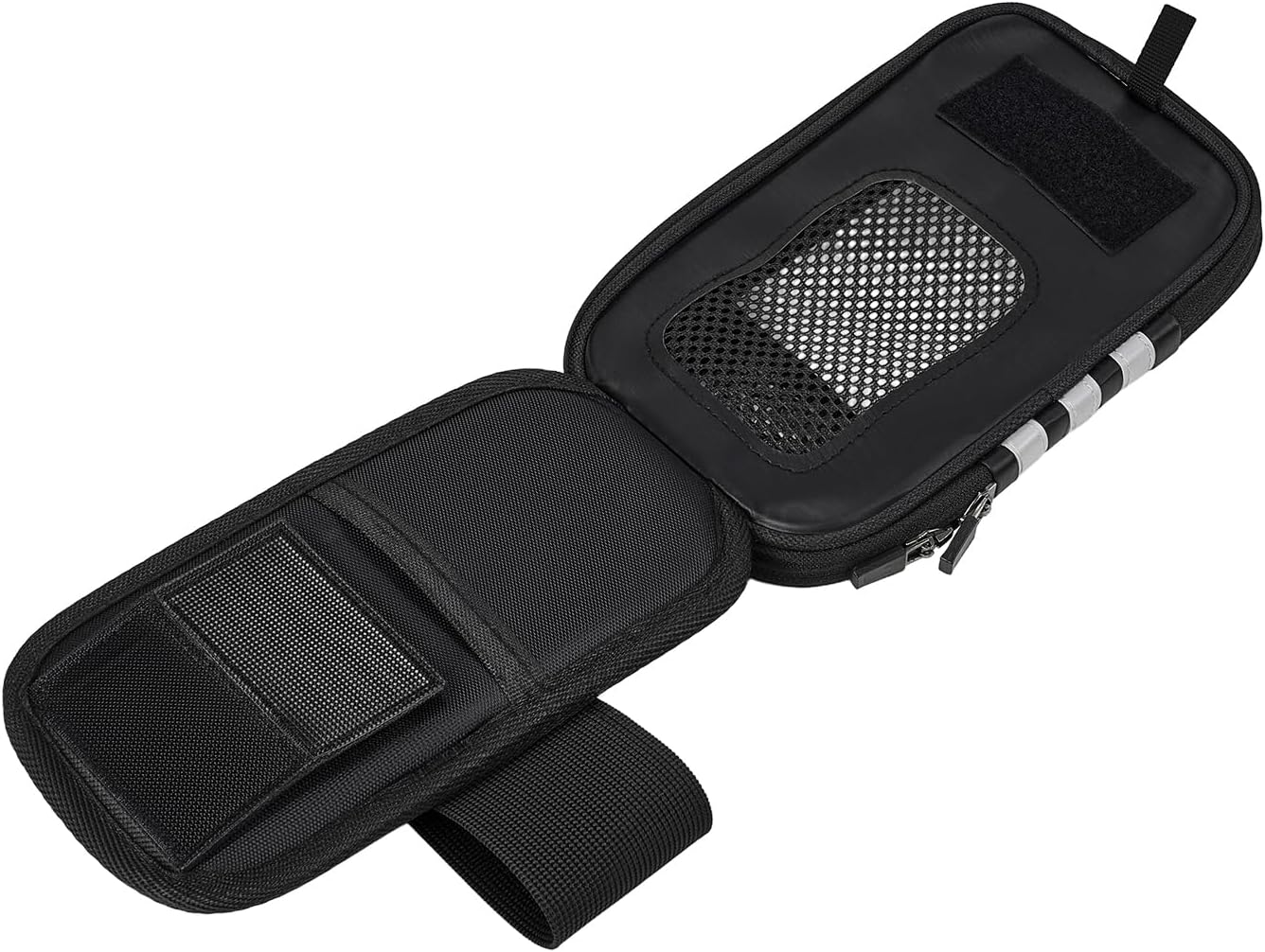 E-Dirt Bike Battery Cover Bag Phone Pouch with Touch Screen Front Frame Pouch,Adjustable Viewing Stand & Hidden Pocket, Extended Strap Fit for Surron Light Bee,Talaria Sting MX4,E Ride Pro,Yozma In10