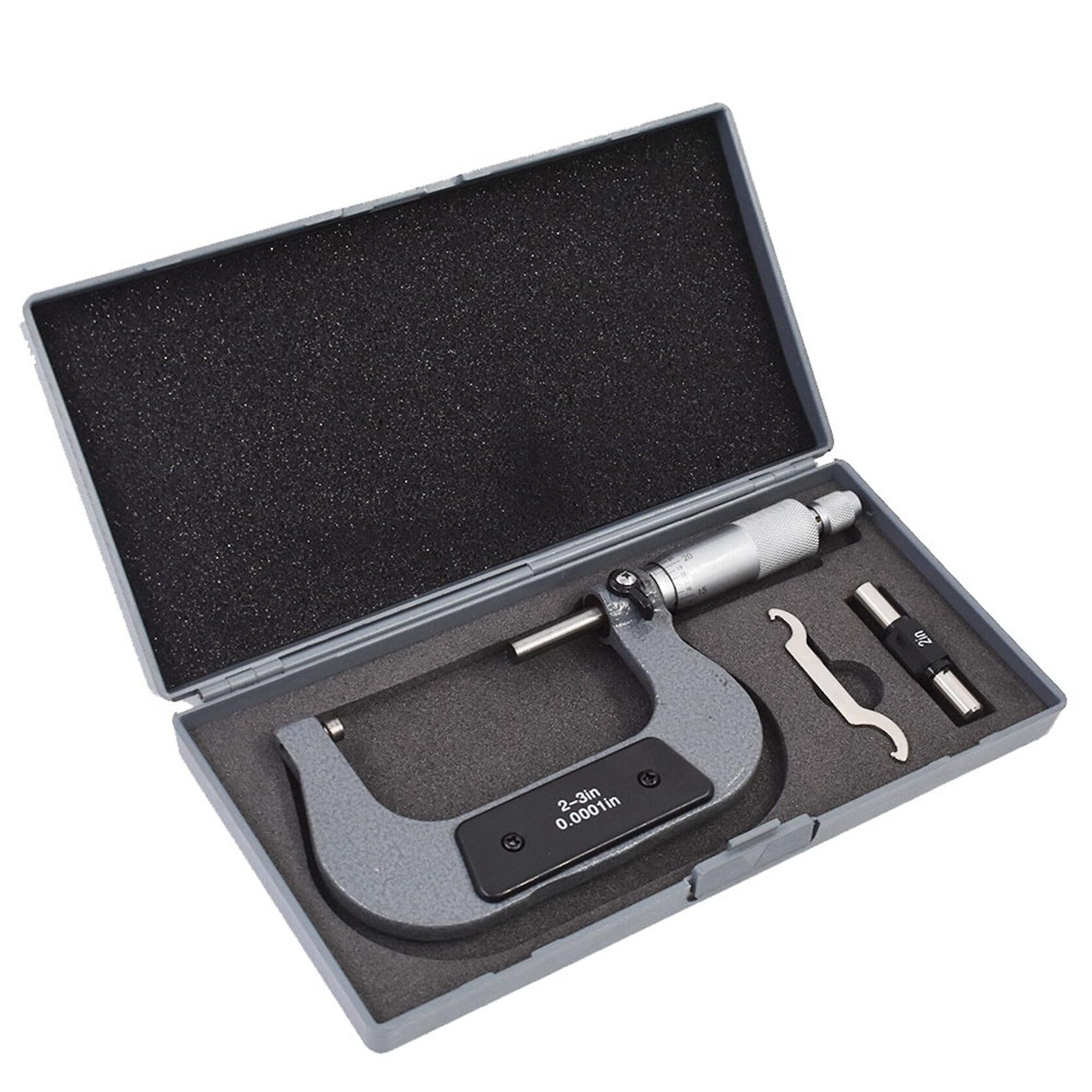 SOHNVWTGD 2-3 in Precision W/Box, Accuracy 0.0001 in, Professional Grade Precision Machinist Tool