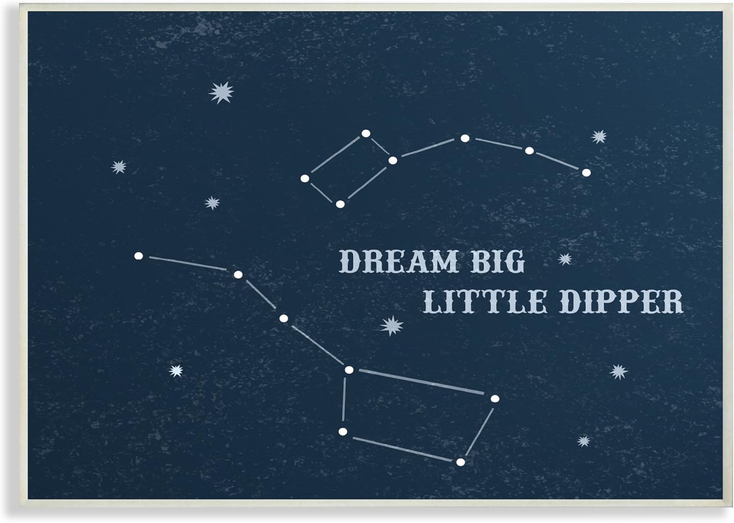 The Kids Room By Stupell Dream Big Little Dipper Stars Stretched Canvas Wall Art, 16 x 1.5 x 20, Proudly Made in USA