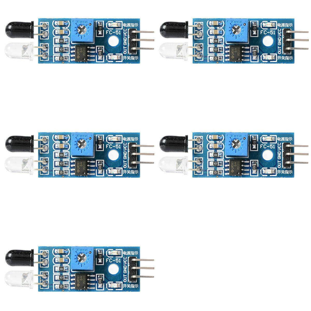 See full amazon price history chart for IR Sensor Obstacle Avoidance Infrared Reflection Photoelectric Sensor Module Infrared Sensor (5) IR Sensor Obstacle Avoidance Infrared Reflection Photoelectric Sensor Module Infrared Sensor (5) (B089G19K4N) Amazon Price History, Amazon Price Tracker