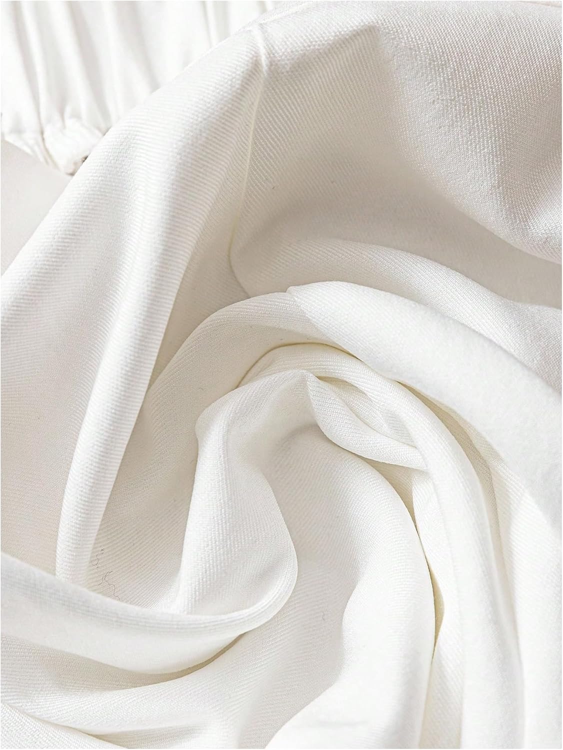 WDIRARA Women's 2 Piece Shorts Outfits Ruched One Shoulder Tank Shorts Set Dressy Outfits - Image 4