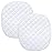 Waterproof Bassinet Mattress Pad Cover Fit for Graco Pack \'n-Play Dome LX Bassinet (not playard), 2 Pack, Ultra Soft Surface, Breathable and Easy Care