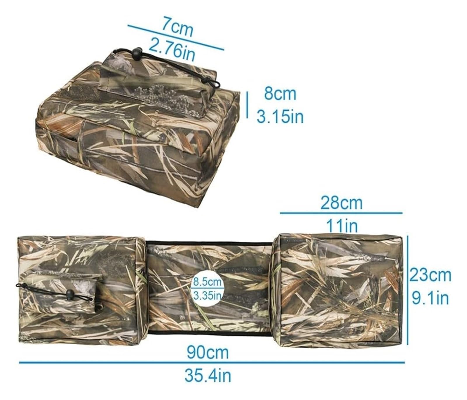 Bolsa Trasera para Motocicleta para ATV para UTV Moto De Nieve Motocicleta Bolsillo De Carga Tanque De Almacenamiento Bolsas De Sillín Impermeable Bolsa Sillín De Motocicleta