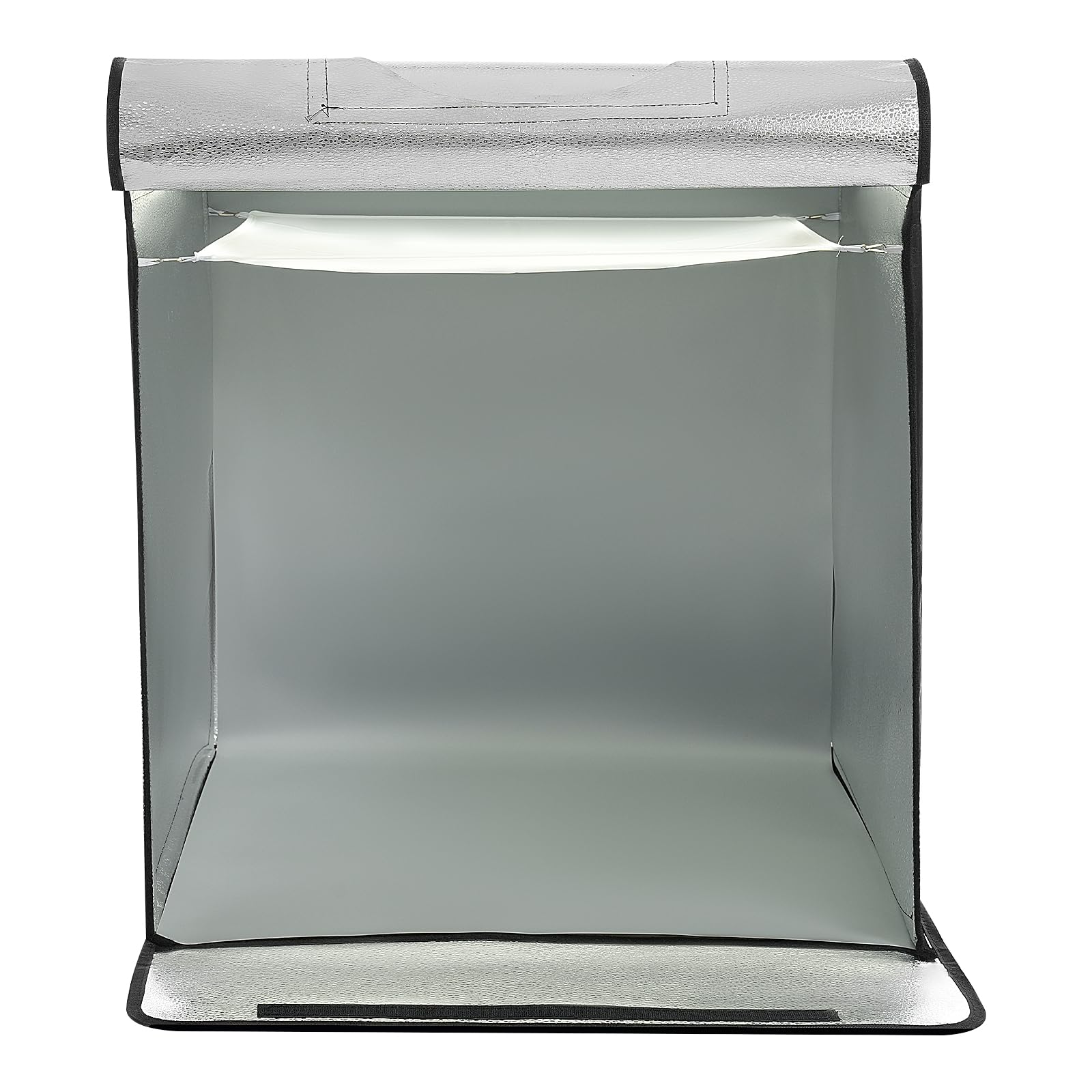 60 x 60 x 60 cm, scatola luminosa per foto, set di tende luminose, per studio fotografico, fotografia con 60 LED, 5 backdrops per studio fotografico, camera da letto, uffici