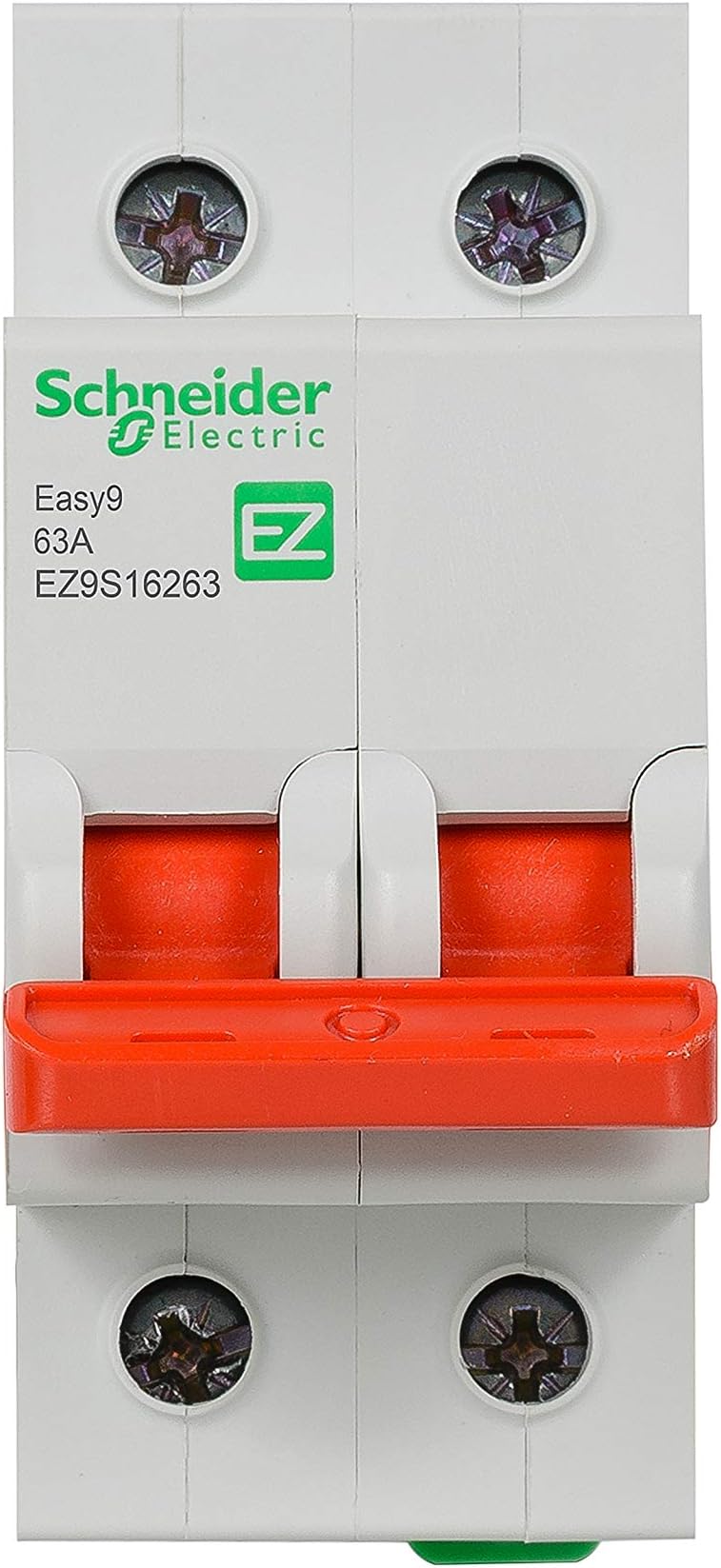 Schneider Electric Easy9 - Isolator Switch Disconnector for Circuit Breakers, 2 Pole, 63A, 400V, EZ9S16263