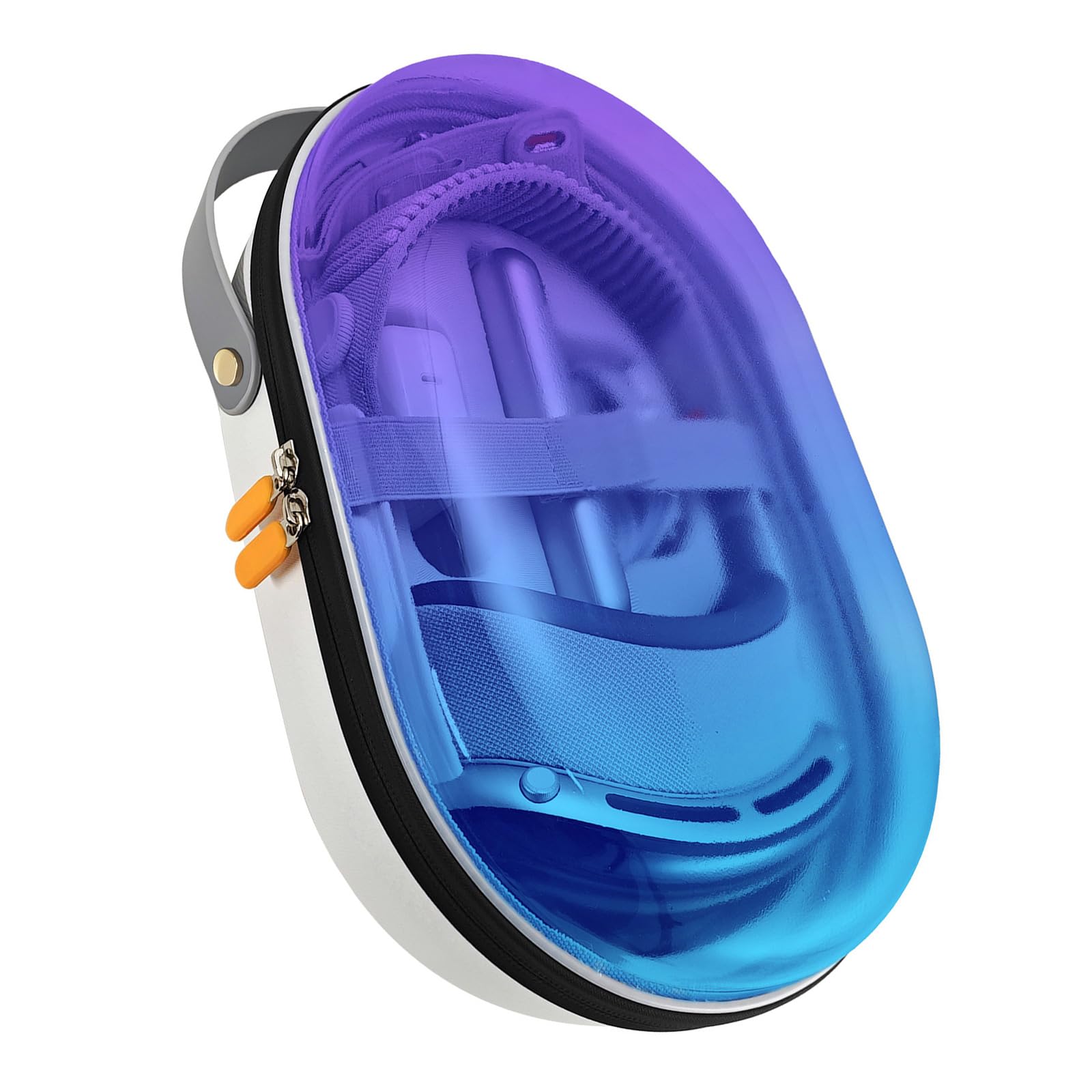 Custodia rigida da viaggio per occhiali e accessori per realtà virtuale