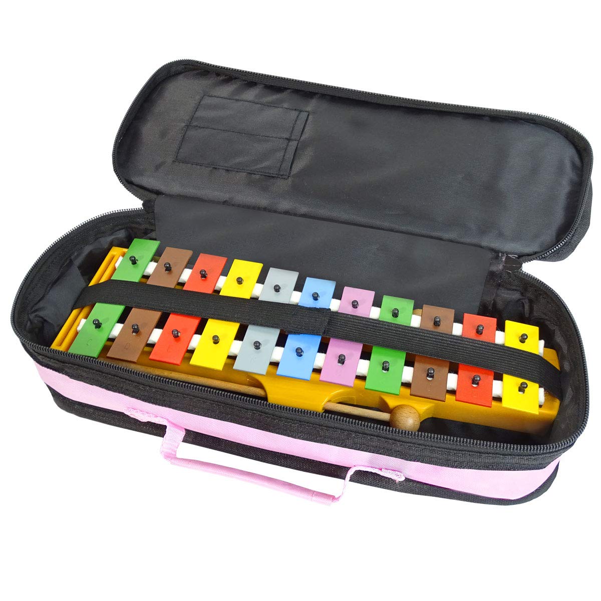 Sonor GS Glockenspiel-Set in C-Dur + keepdrum Tragetasche Pink