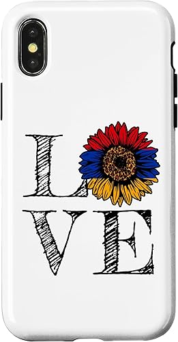 Miniatura 7 de Funda para iPhone 11 Pro Max con diseño de girasol y bandera armenia