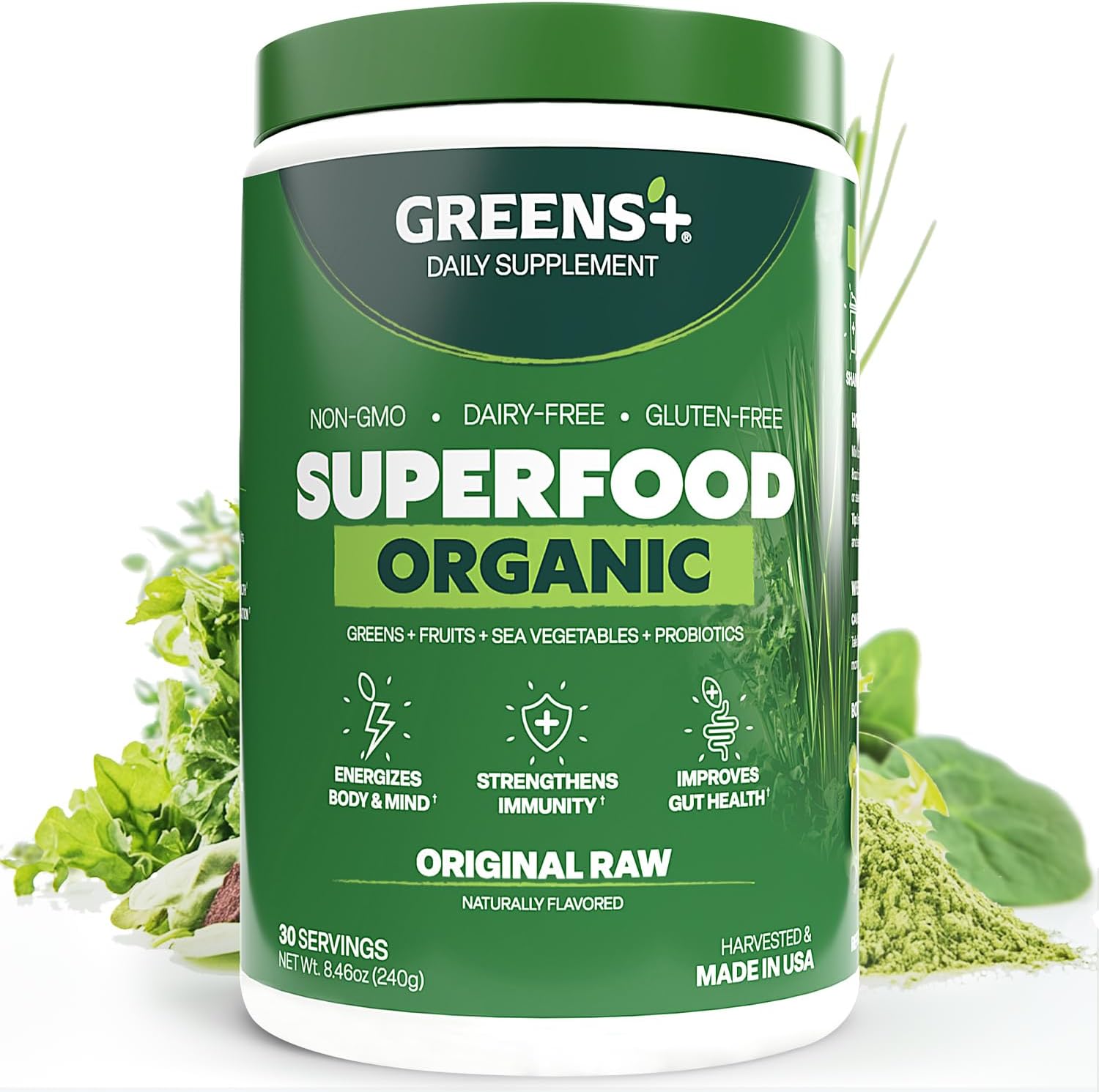 Greens+ Organic RAW Superfood Powder