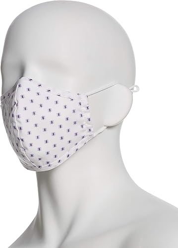 Miniatura 5 de Perry Ellis Mascarillas de tela tejida redondeadas reutilizables estándar (paquete de 3, surtido)