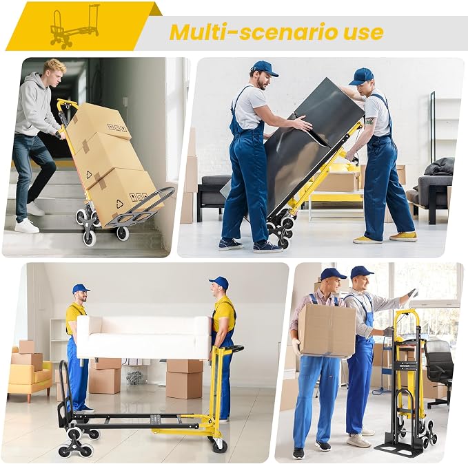 Carretilla de mano profesional plegable 3 en 1 de aluminio miniatura 6