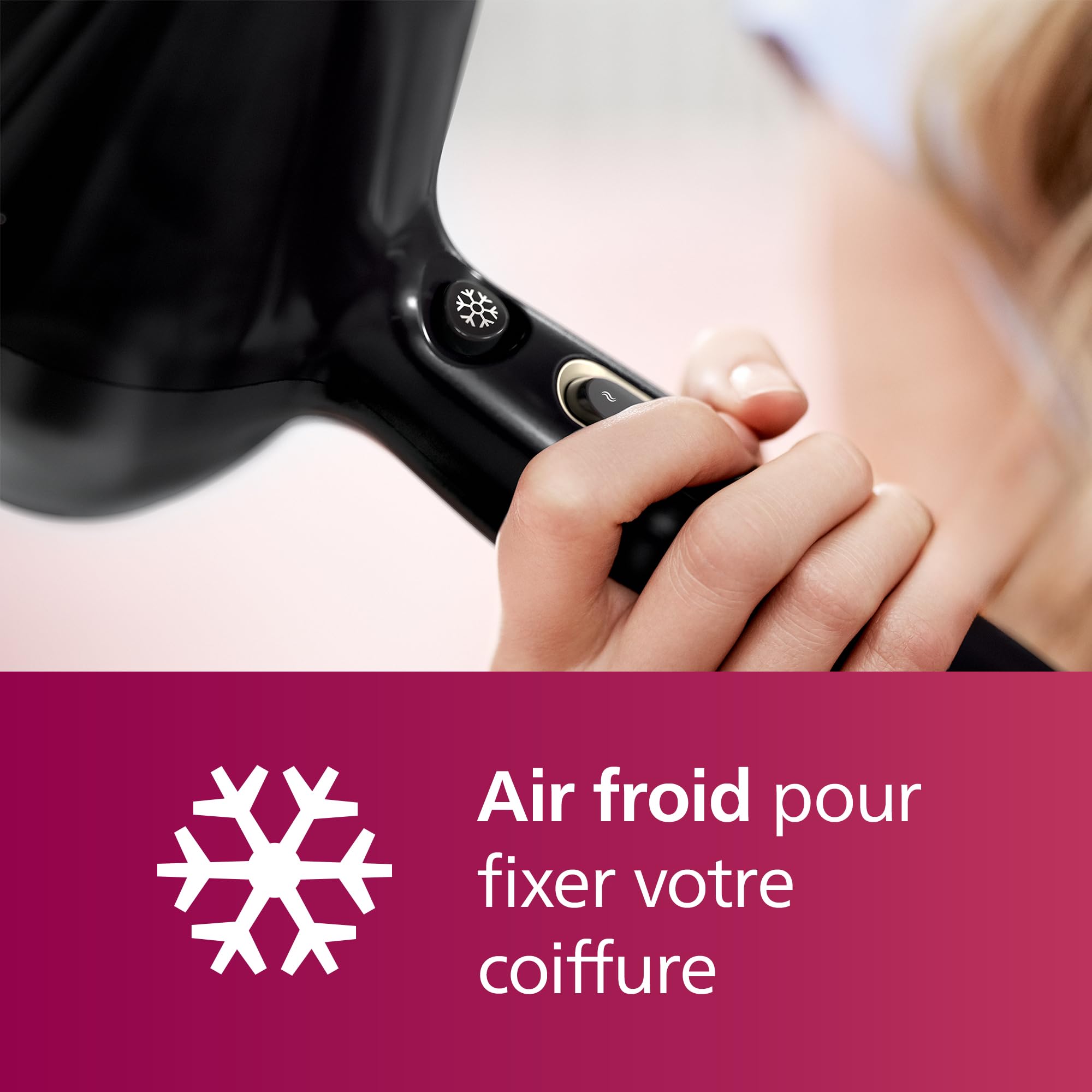 Philips Hair Dryer Prestige Pro, sèche-cheveux pour un séchage et une stylisation professionnels, avec 2 concentrateurs, 2300 W, modèle HPS920/00