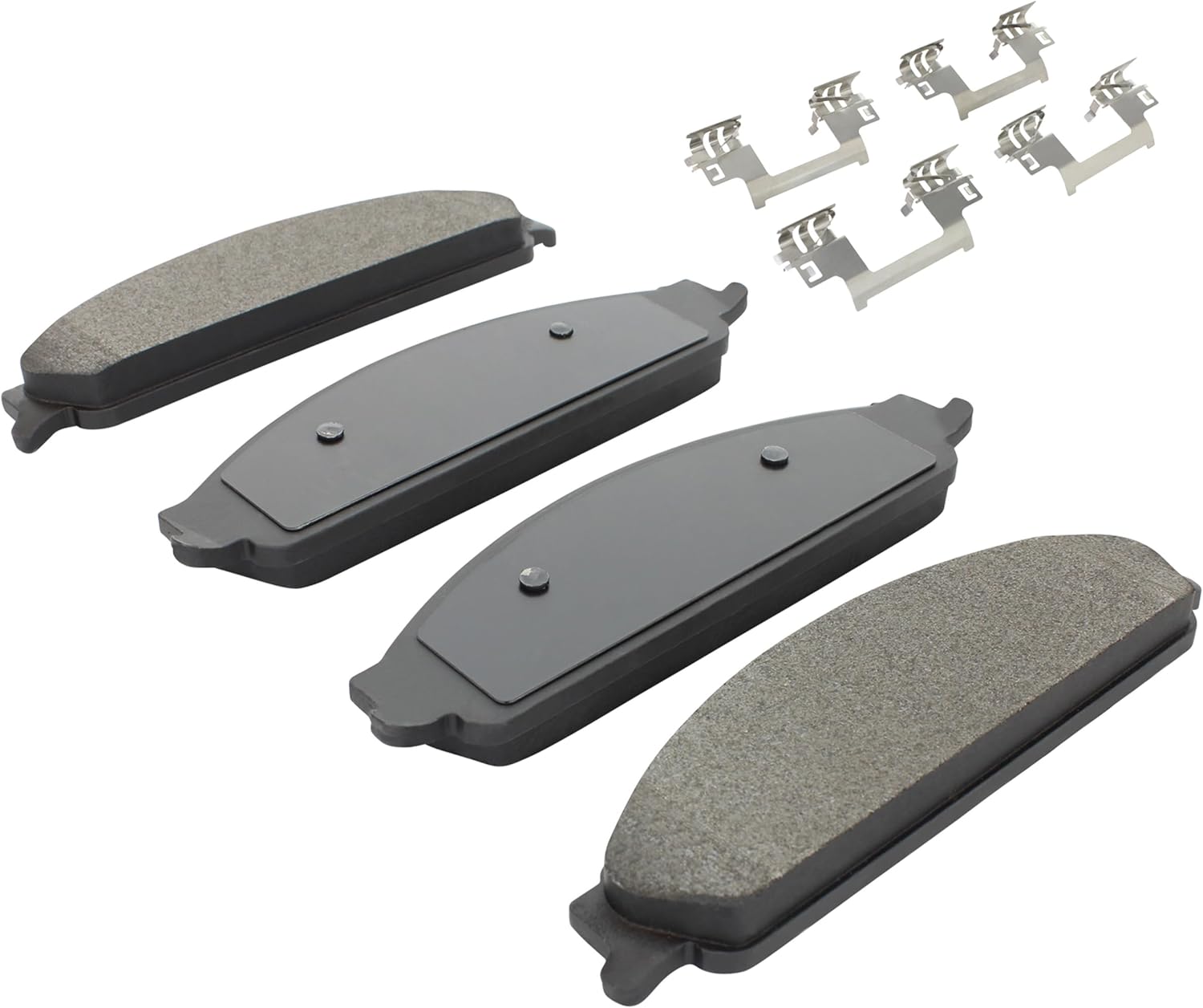 QUALITY-BUILT Front Semi-Metallic Brake Pads, Work Force 1002-1070M, Compatible with 2005-2009 Ford/Mercury (Five Hundred,Freestyle,Montego,Sable,Taurus,Taurus X)