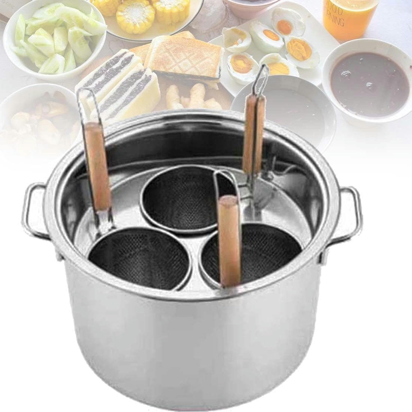 Nudeltopf-Kochtöpfe, Nudeltopf, Edelstahl-Nudelkocher, Nudelkocher-Set mit Siebeinsatz, Suppentopf für die Küche zu Hause, Dampfgarer für Restaurants, Kochgeschirr zum Kochen von Nudeln