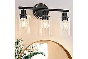 3-Light Oil Rubbed Bronze Bathroom Light Fixture