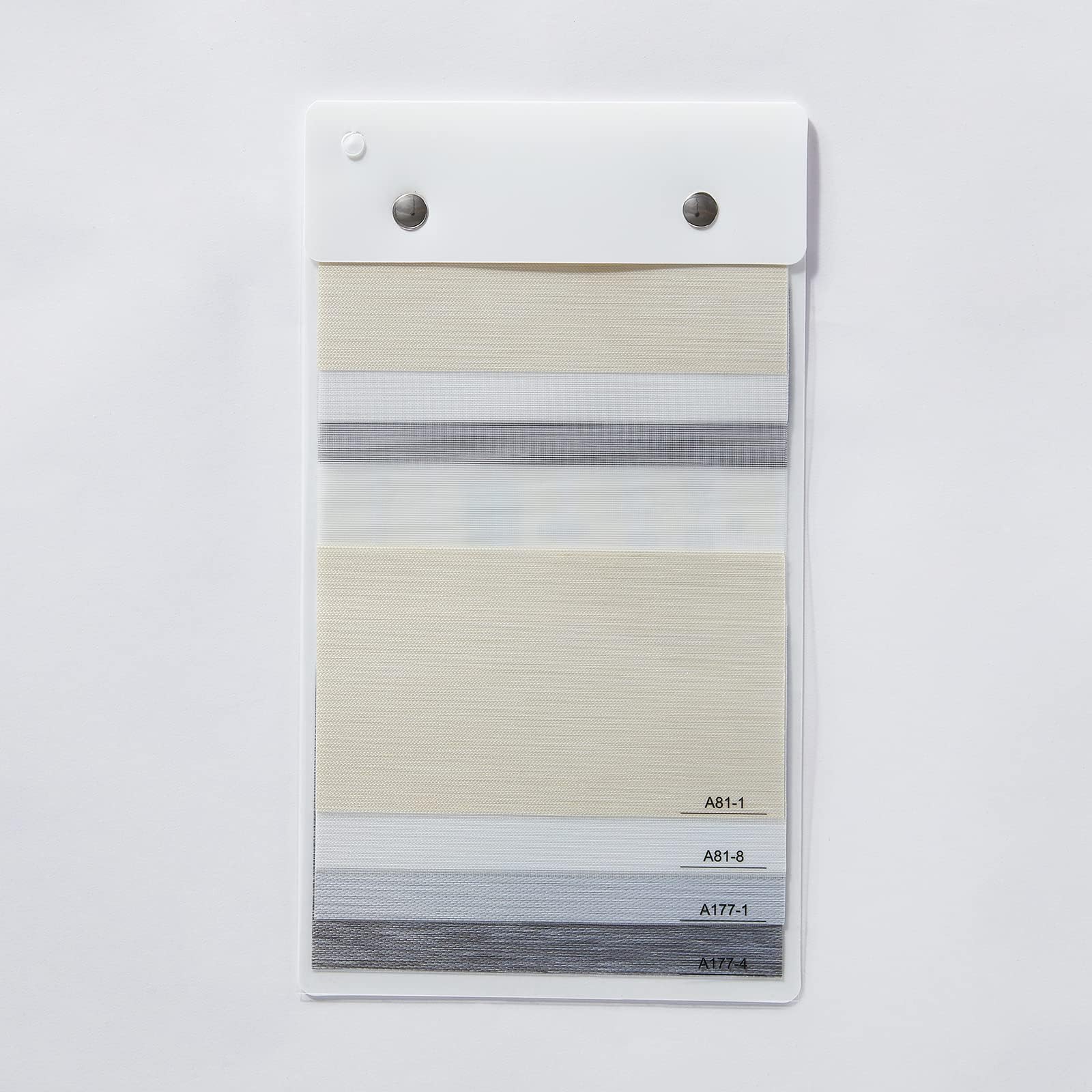 PersiluxFabric Samples 4 Colors Swatches for Zebra Blinds