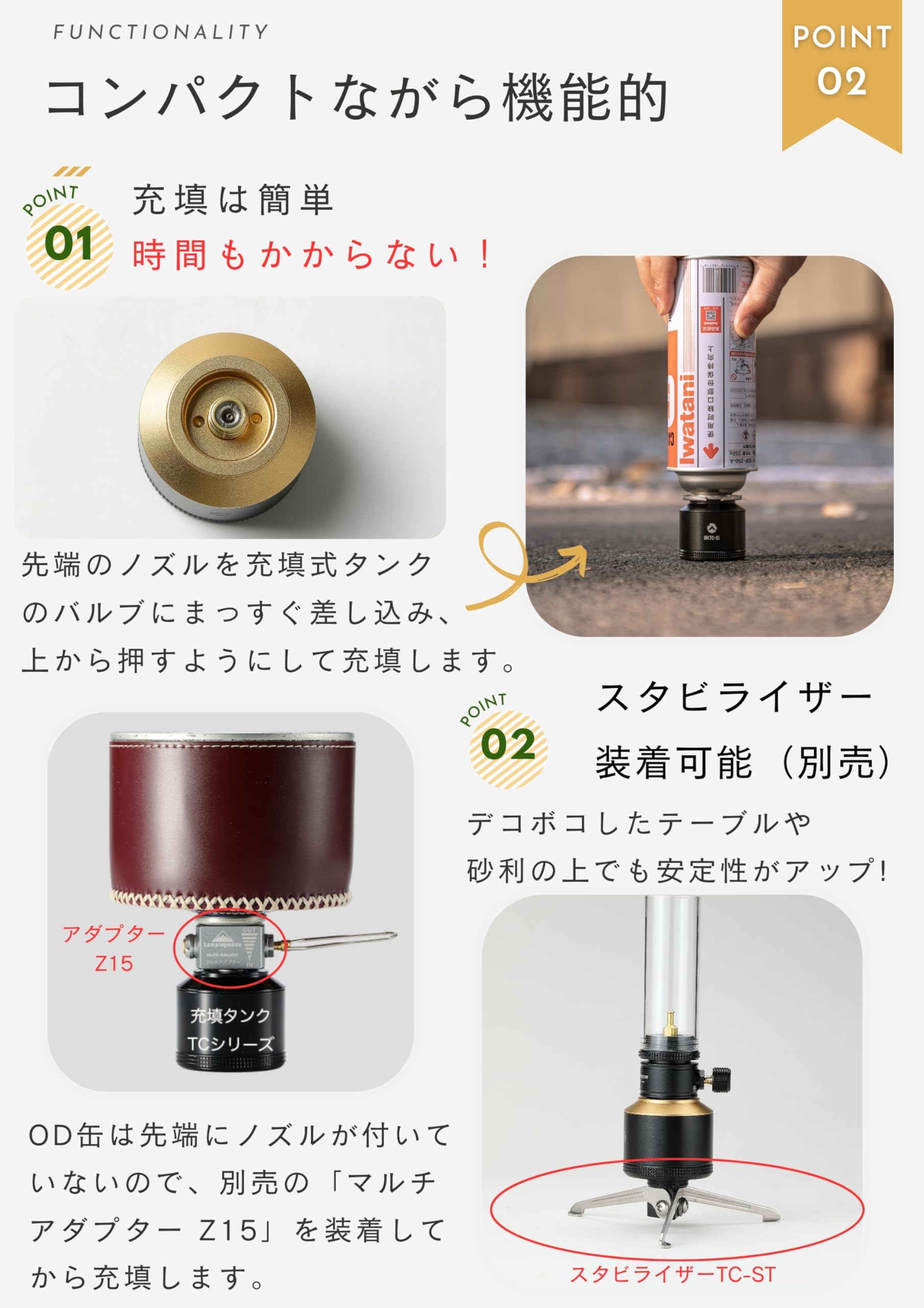 Amazon.co.jp: キャンピングムーン（CAMPING MOON） キャンプ ポケット