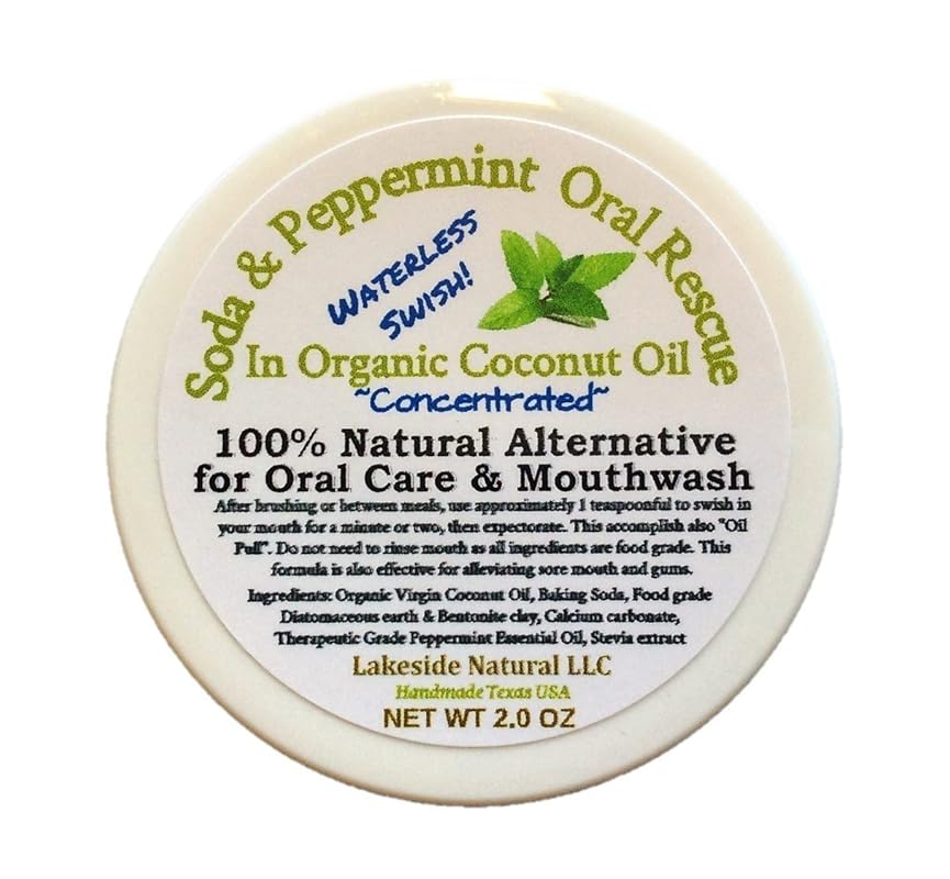 All Natural Mouth Rinse and Cleanser with Baking Soda