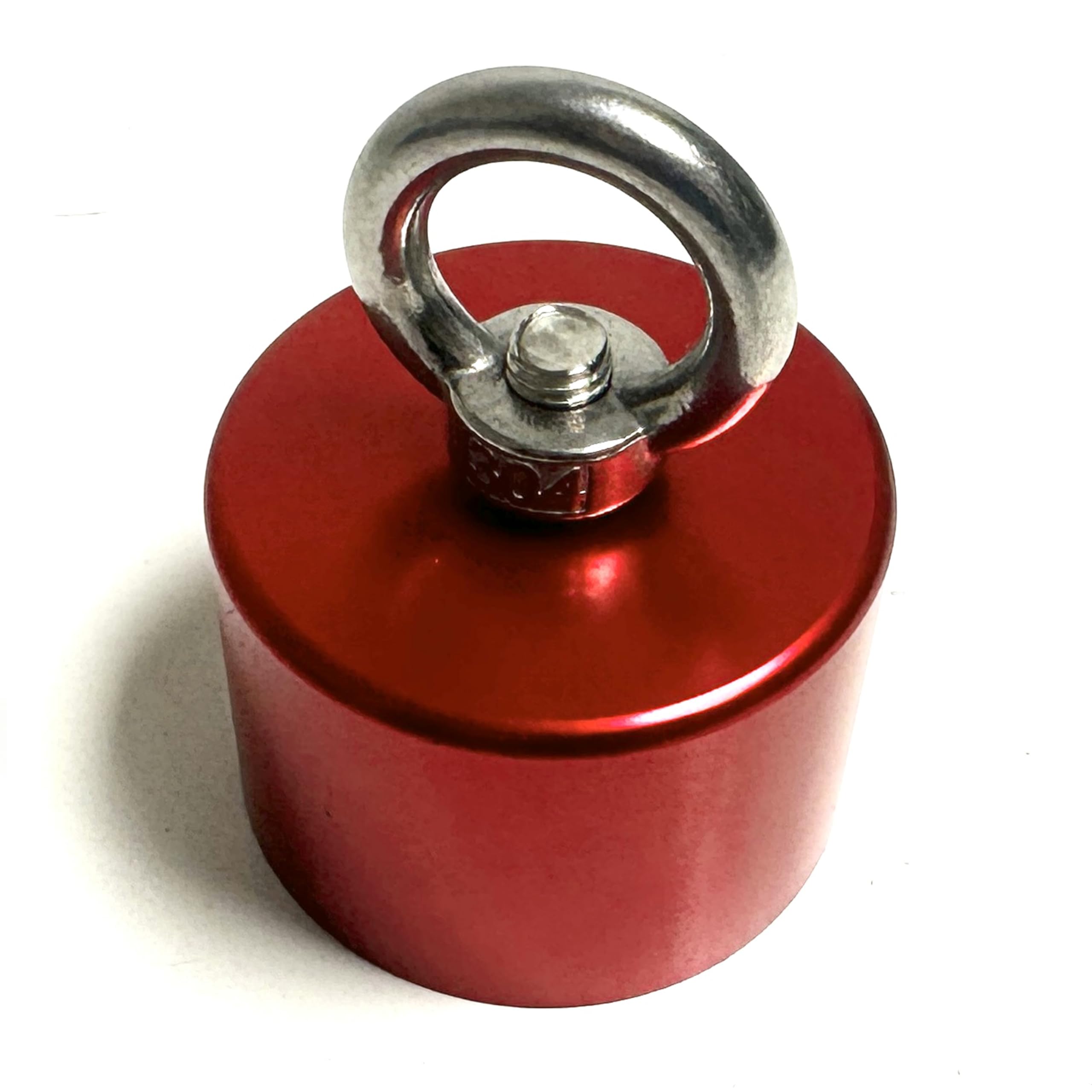 AIMANT NÉODYME LEFOUILLEUR 360° 600KG avec coque de protection + corde 30mm 8mm + colle - Aimant Pêche Puissant - Pêche Magnétique