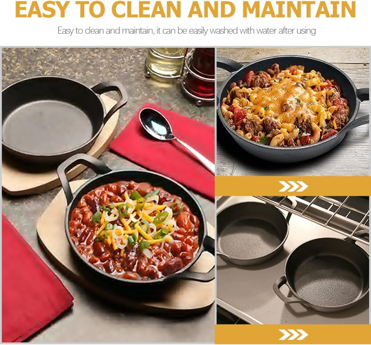 Hard Anodized Mini Omelette Pan Frying Pan for Breakfast Egg Frying Accessory