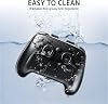 Funda protectora para Steam Controller 2 2026, carcasa rígida delgada para PC, estuche portátil de viaje, accesorios duraderos a prueba de rayones y golpes para Steam Controller 2, negro 5