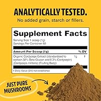 Vista 7 de FreshCap Mushrooms Paquete energético (polvo Cordyceps y polvo complejo de hongos definitivo)