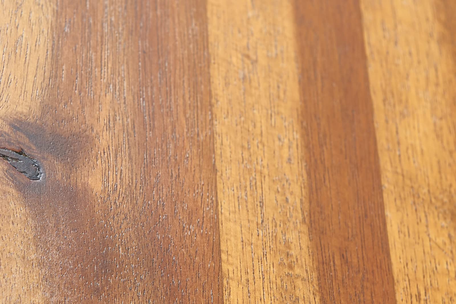 SAM Tischplatte Esra 160x85 cm, cognacfarben, Akazie massiv, 26 mm, stilvolle Baumkanten-Platte, pflegeleichtes Unikat