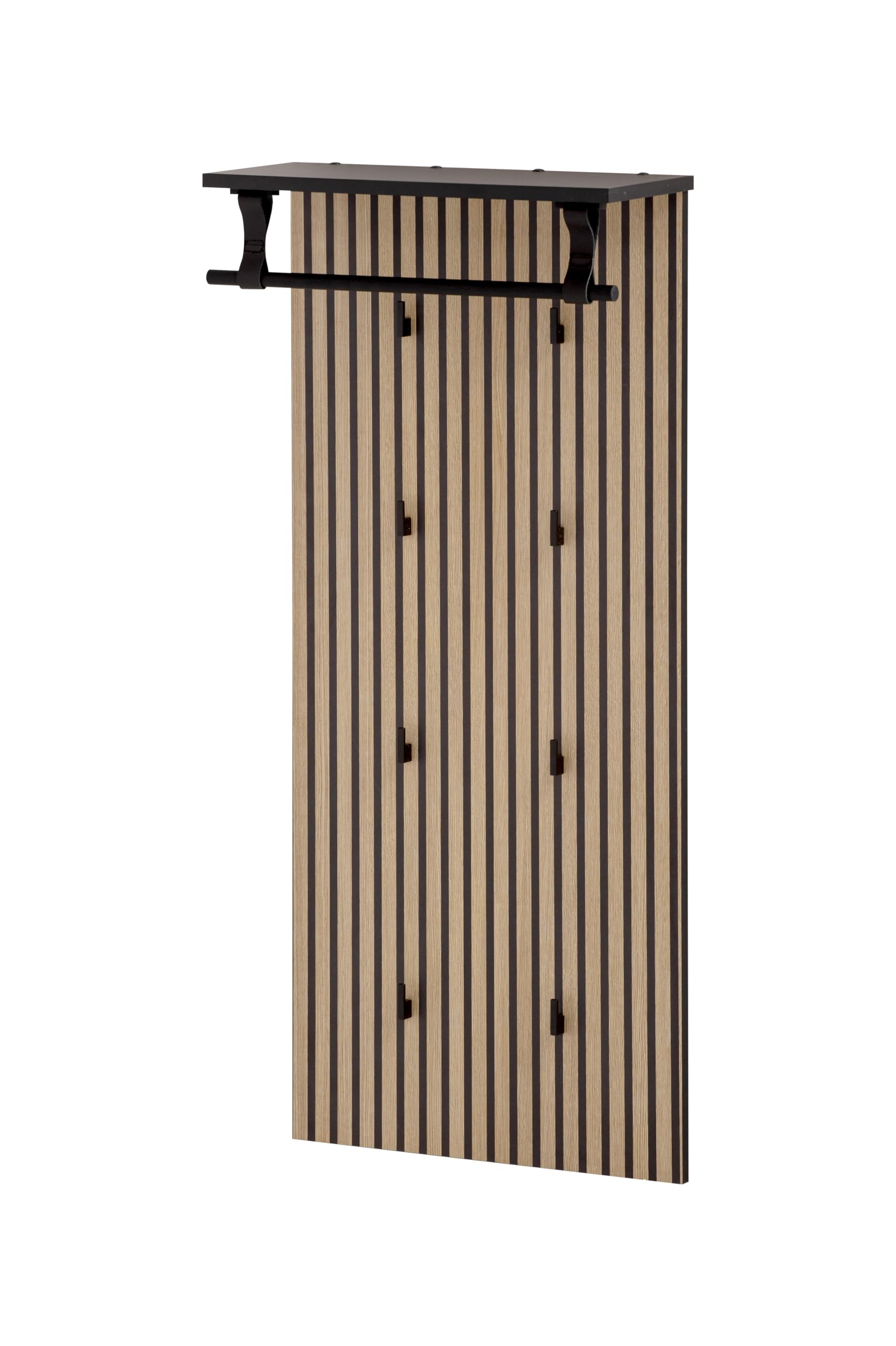 Schildmeyer Hank Hankenpaneel 157120, Schwarzmatt/Akustikpaneel Optik, 50 x 20,9 x 110,6 cm