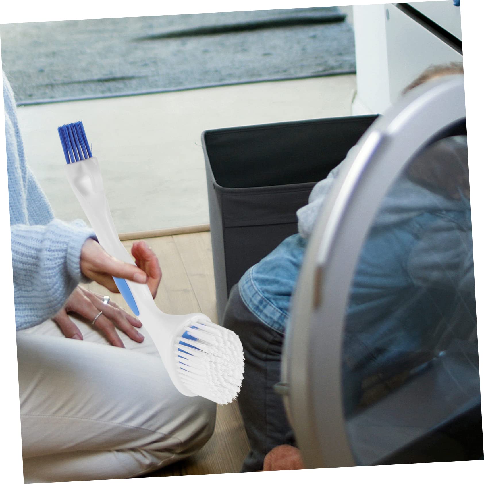 Spazzola Multiuso Healvian Per Pulizia Lavatrice E Bagno - Design Ergonomico - Foto 6