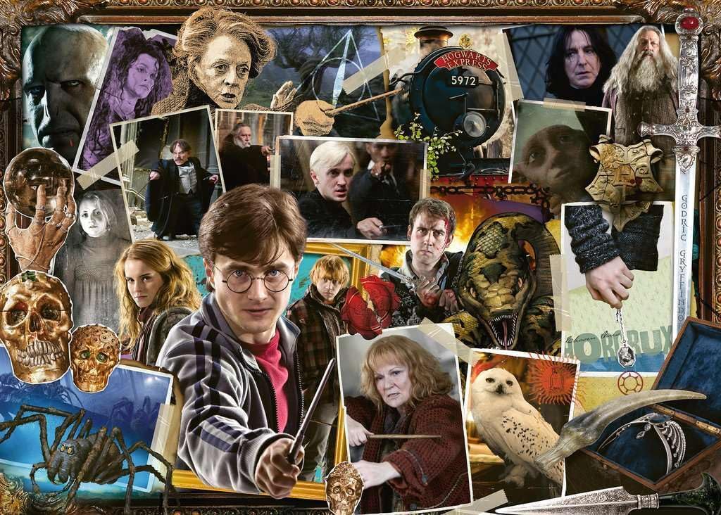 Ravensburger WB Harry Potter vs Voldemort 1000 Piece Jigsaw Puzzle for Adults - 12000462 - Handcrafted Tooling, Made in Germany, Every Piece Fits Together Perfectly