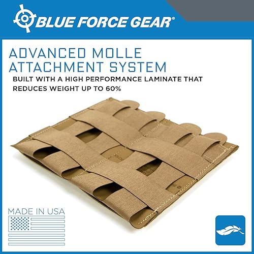 Miniatura 6 de Blue Force Gear MOLLE Mag - Bolsas para cargador triple, bolsas pequeñas para revistas Airsoft, 9.25 x 5.5 x 0.13 pulgadas