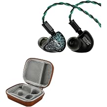 Linsoul ZiiGaat x Hangout. Audio Odyssey 2 in Ear Monitor, 1DD + 3BA Hybrid IEM + ZiiGaat PELLEPOD Leather Earbud Case