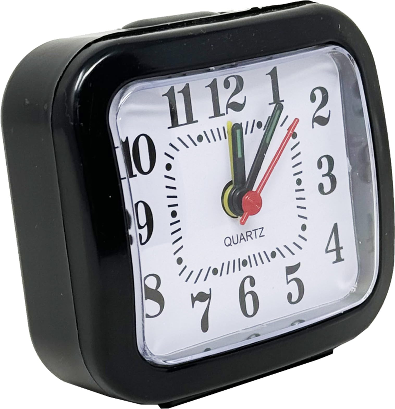 Sveglia Al Quarzo Analogica Con Luce Notturna - Batteria AA, Lancette Fluorescenti, Per Camera E Viaggi (Blu)