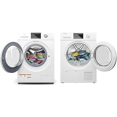 KoolMore Washer + Dryer Bundle - 2.7 Cu. Ft. Front Load Washing Machine [120V] (FLW-3CWH) + 4.4 Cu. Ft. Front Load Dryer [240V] (FLD-5CWHP), White