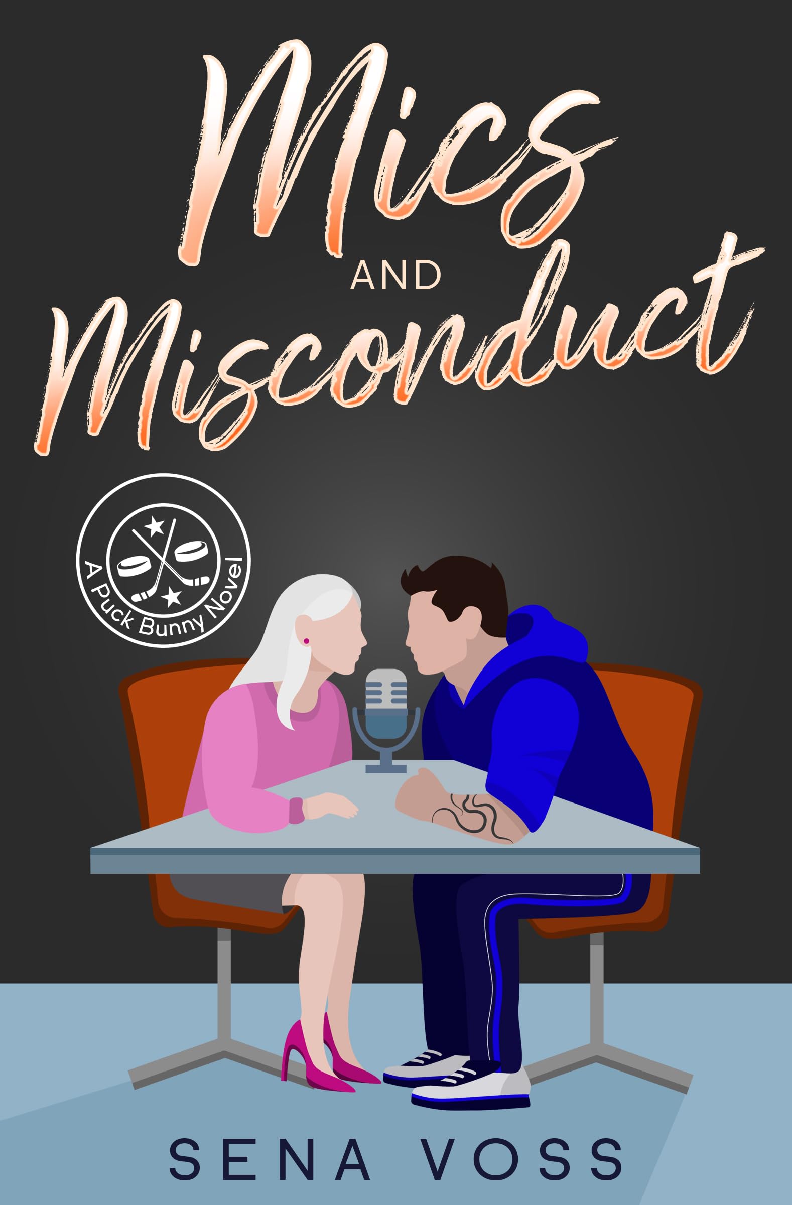 Mics and Misconduct: A second chance hockey romance (The Puck Bunny Series Book 2)