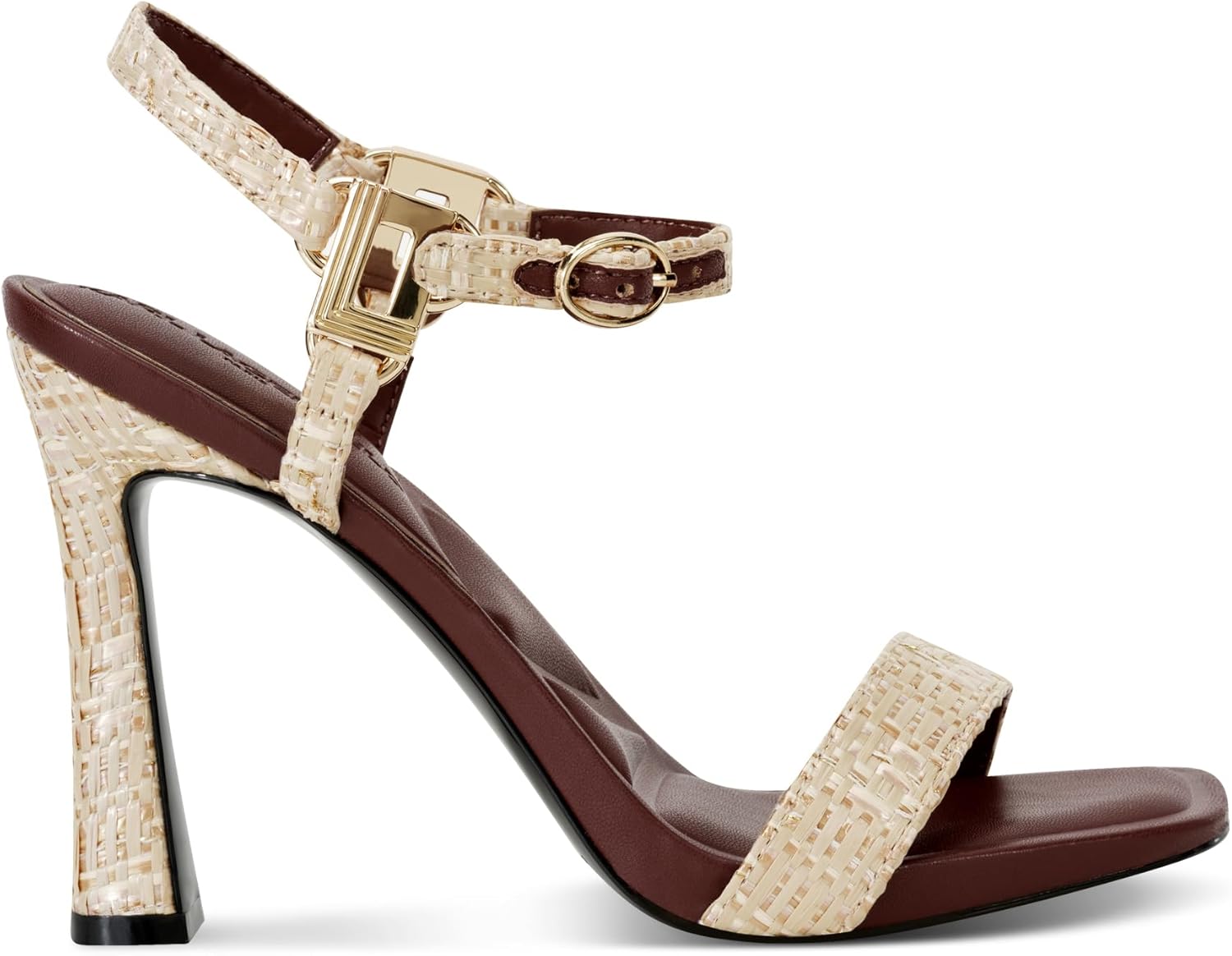 KARL LAGERFELD Women's Cybil Evening Ankle Strap Dress Heels - Image 5