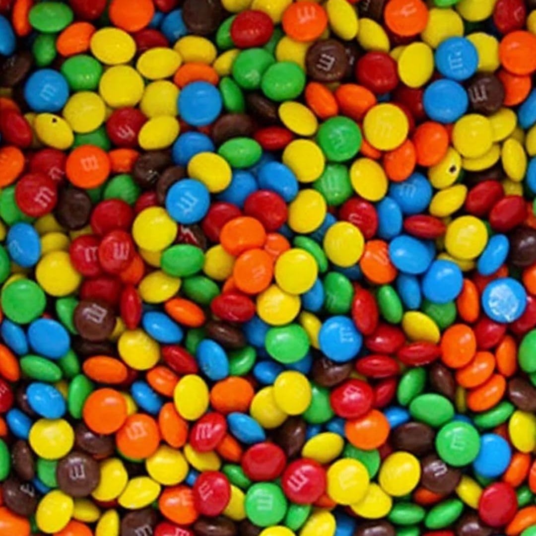 M&Ms Minis Milk Chocolate Candy, Family Size Bulk Bag, Perfect for Sharing, Baking, and Snacking - 1 Pound