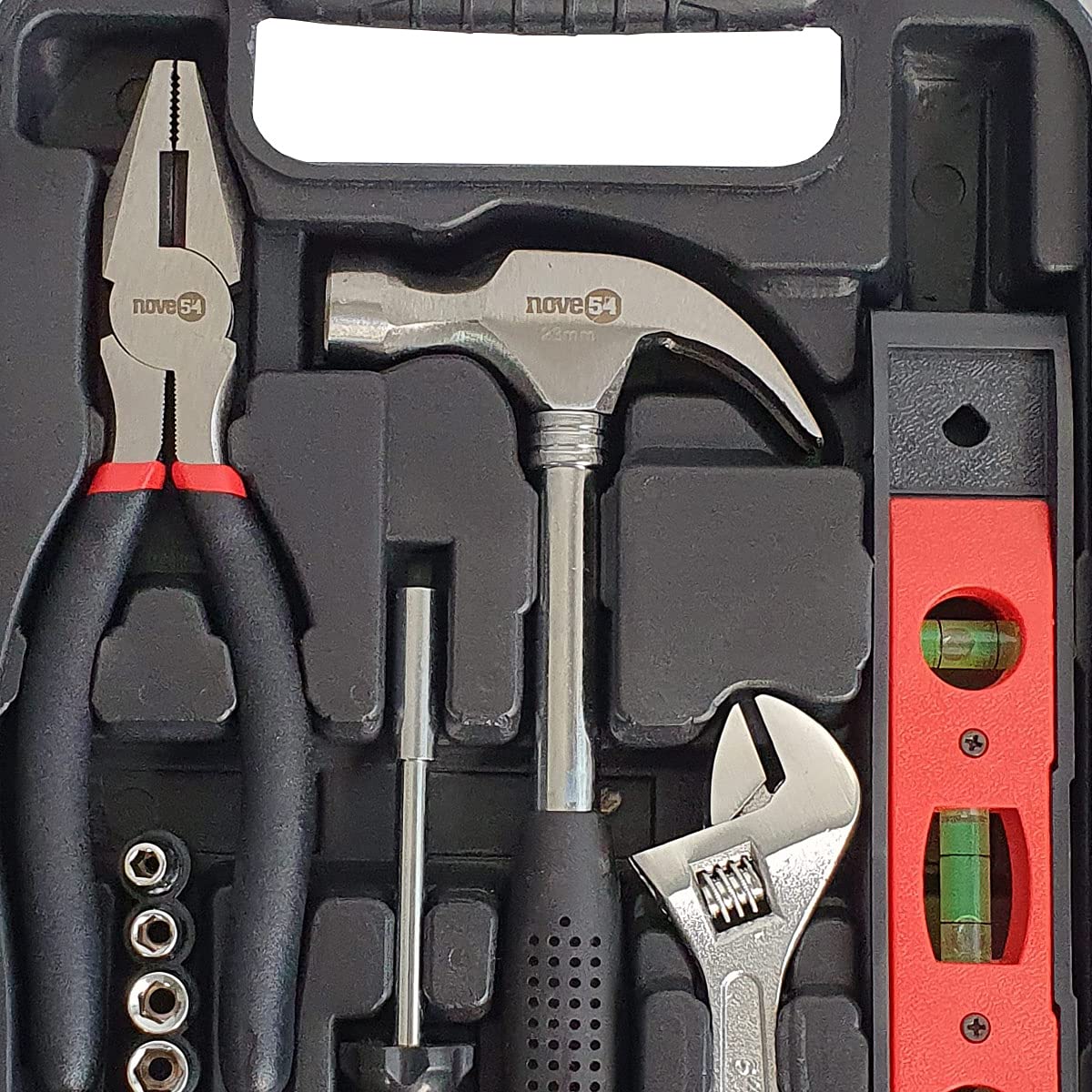 54-71　4枚セット kit Jogo de ferramentas com 131 peças, NOVE54 | Hartz Tintas