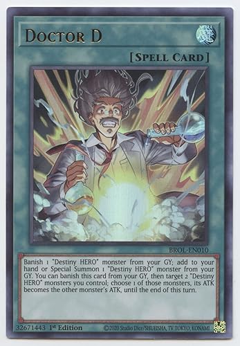 Doctor D - BROL-EN010 - Ultra Rare - 1 edición