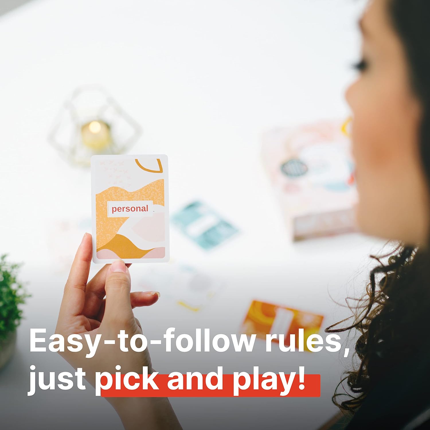 Deeper Connections: Card Game for Couples | 200 Meaningful Conversation Starters to Connect & Reconnect | Fun Conversation Cards for Couples to Improve Emotional Intimacy & Build Strong Relationships.
