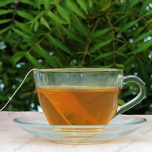 Miniatura 7 de iqra Neemveda Neem infusión de té de hierbas de cúrcuma con pimienta negra para alta absorción, 50 bolsas de té