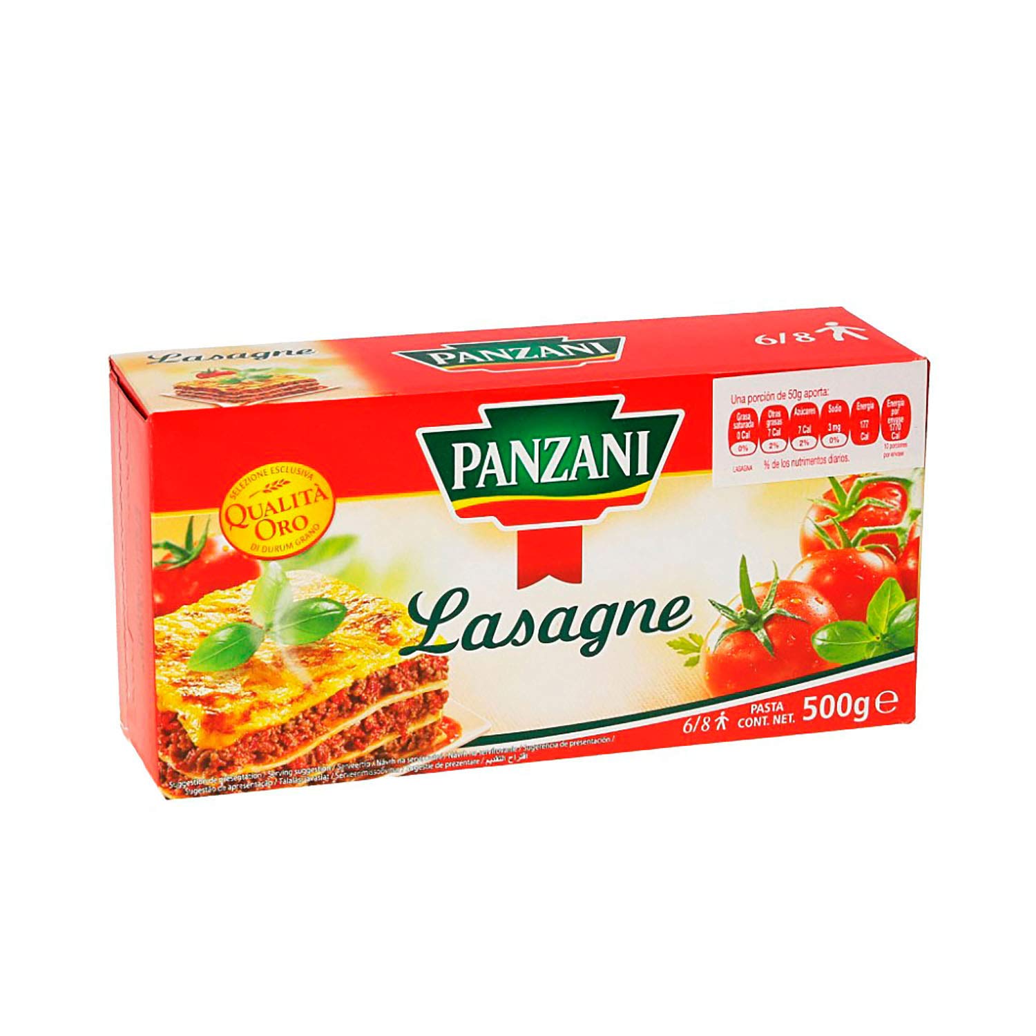 PANZANILasagne Pasta 500g