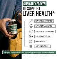 Vista 5 de SoActive® Milk Thistle: fitosoma de cardo mariano 10 veces más eficaz, optimizado para silybina bioactiva esencial A & B Plus Bilear® extracto